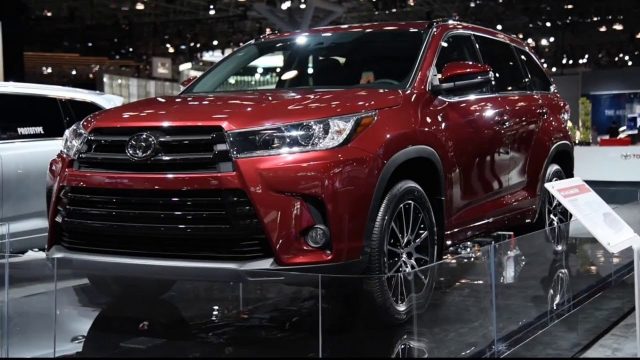Новый кузов Toyota Highlander 2019 комплектации, цена и фото